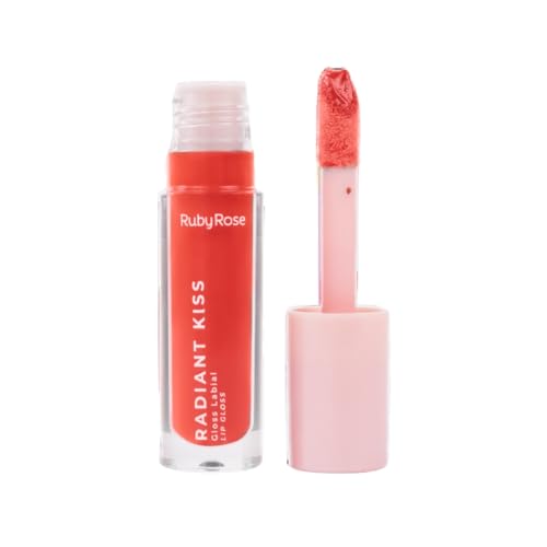 Gloss Labial Radiant Kiss Ruby Rose Brilhante Lip Gloss (RK10, 4g)