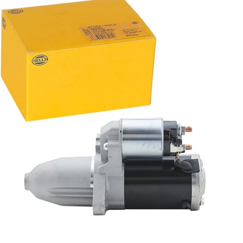 Démarreur HELLA pour remplacer une pièce usée sur voiture 12V 0.8Kw