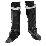 [Housoutil] ブーツ 1 プロのサンタブーツ サンタコスチュームアクセサリー サンタカバー 衣服 女の子 クリスマス