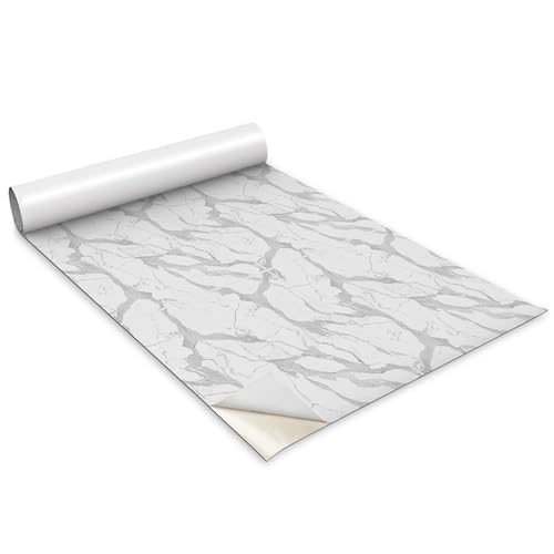 Papel Pintado Mármol Blanco para Decorar Armarios de Dormitorio 2