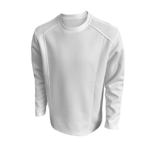 Sweat Homme Relaxed Fit en Molleton de Coton Confortable pour l'Automne