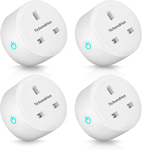Tichondrius Smart WiFi Plug, Smart Outlet Plug Socket Compat...