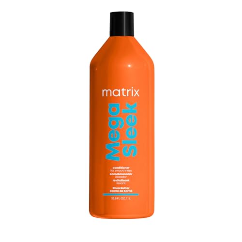 Matrix | Mega Sleek | Smoothing Conditioner with Shea Butter to Protect against Humidity, for Coarse hair, Total Results
