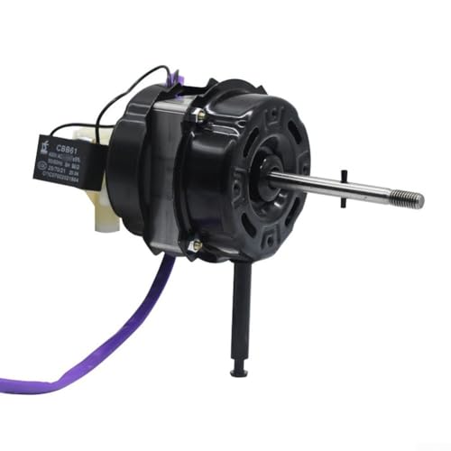 Motor de ventilador eléctrico, rodamientos de bolas dobles de bajo ruido, repuesto de motor de ventilador de alta velocidad para ventiladores mecánicos de suelo y mesa de 16 pulgadas, para una