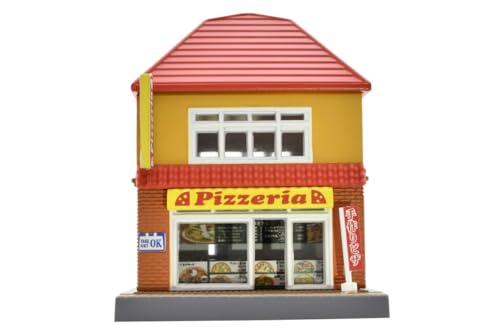 TomyTEC 970998 N Gebäude-Set C3, Pizza- & Rame-Imbiss Spurweite N