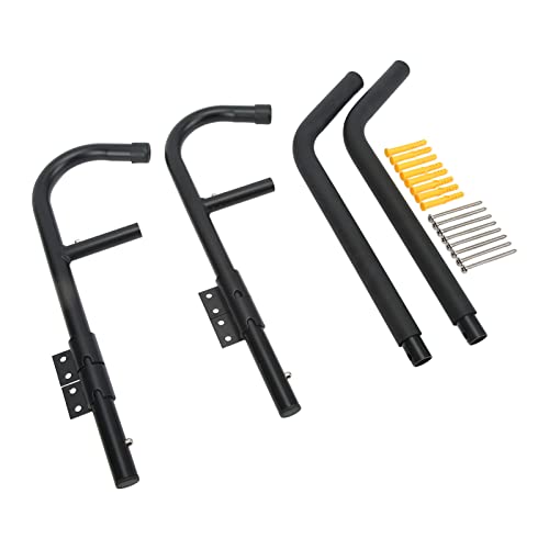 Rack de armazenamento de caiaque dobrável giratório 90 graus prancha de surfe pendurar na parede cab