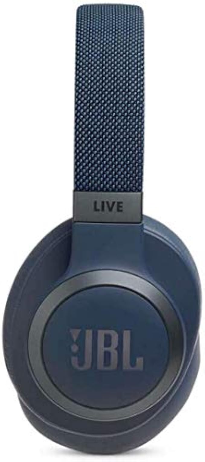 JBL Live 650BTNC - Around-Ear Wireless Headphone with Noise Cancellation - Non Retail Packaging (Blue)