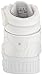PUMA Shoes Carina 2.0 Mid Sneaker, 5 US Unisex Big Kid, White White Silver