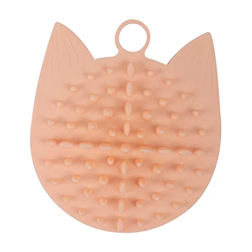 Toyvian 1pc Silicone Pet Massaging Comb Cat Brush for Matted Fur Pet Brush for Cats