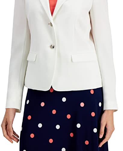 Kasper Women's Classic Stretch Two Button Blazer3