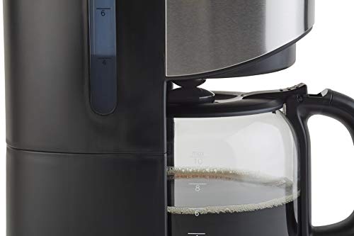 Korona 10252 - Cafetera (Independiente, Cafetera de filtro, 1,25 L, Negro, Plata) - Imagen 3