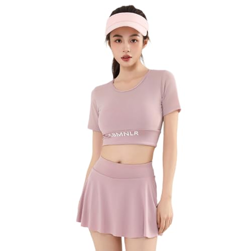 Maillot de bain à jupe de sport idéal pour le badminton de plage