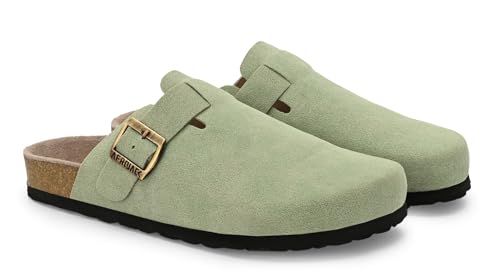Image of AFROJACK Men's Leather Sandals Lightweight With EVA Sole