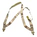 Hold Brand hidden undergarment beige side-clip style Suspenders with airport friendly Beige Gripper Clasps