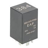 8D0919578A #384 12VDC 5A 7Pin Quick Connect A/C Compressor Relay OEM Replacement for Climatronic System