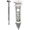 Heavy Duty Drywall Anchors and Screws Kit Including Toggle Anchors & Screws Durable Zinc Plastic Self Drilling Drywall Anchors for Hanging Pictures & More 25 Pack