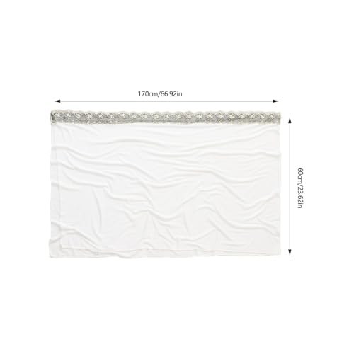 Bandana hiyab de encaje con cuentas elegante para hombres y mujeres 6