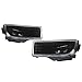 1 PAIR Car Front Bumper Fog Lights Compatible With BMW E38 7 Series 740I 750IL 1995-2001 OEM Style Replacement Fog Lamp