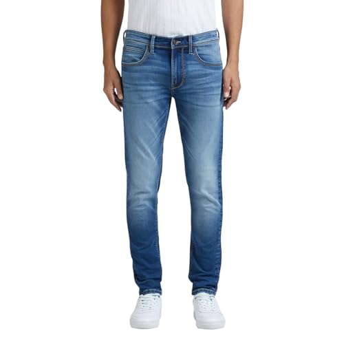 Image of Pepe Jeans Men's Regular Fit Jeans | Mid Rise | Chinox | Jeans for Man