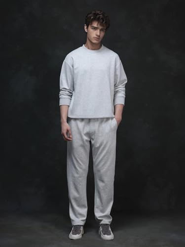Image of Rare Rabbit Boxy fit Plain Sweatshirt