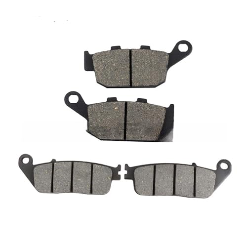 Pastillas de Freno Pastillas De Freno Delanteras Y Traseras para Motocicleta, Pastillas De Freno De Disco para Hon&da CB500F CB500 NC750S NC750X ABS DCT FA196 FA496 ATV