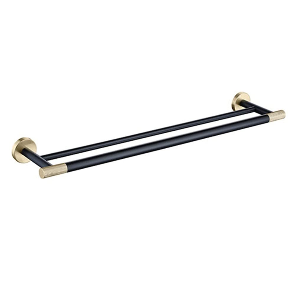 Porte-serviette en acier inoxydable pour salle de bain chic
