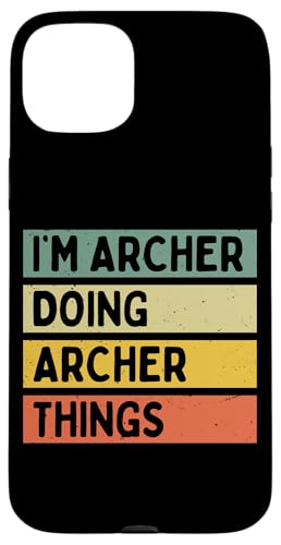 I'm Archer Doing Archer Things �ʔ������� �X�}�z�P�[�X iPhone 15 Plus �p