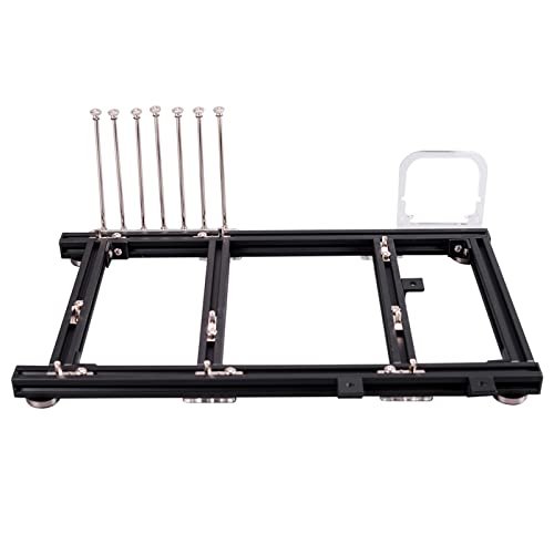 DIY Computer Chassis, Open Frame Test Bench, Solution for MATX/ATX/ITX Motherboard Rack, Water Cooling, Aluminum Alloy for DIY Enthusiasts, Overclocking, and Test Labs
