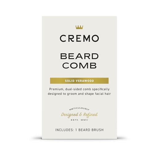 Cremo Verawood Dual-Sided Beard Comb