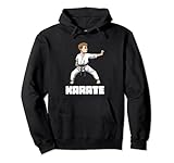 karate boy - kid karate fighter martial arts felpa con cappuccio