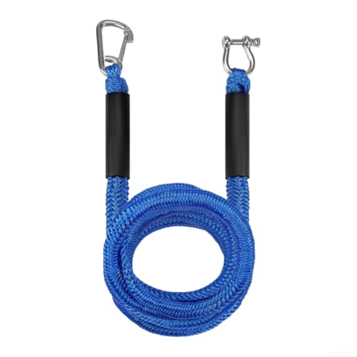 Corde d'ancrage extensible verte pour sécuriser votre kayak au ponton