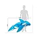 Intex 58523NP - Aufblasbares Reittier Blaue Orca, Vinyl, Blau, 152x114 cm