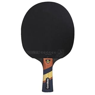 CORNILLEAU - Excell 2000 Carbon - Raquette de ping Pong d'intérieur pour Jouer en compétition Off/Off+ - revêtement ITTF 6 étoiles
