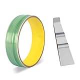 10M Messerloses Klebeband Knifeless Tape mit Bringen Sie einen Schaber Auto Vinylfolie Schneidelinie Messerloses Schneideband No-Cut Kratzerfrei Schneideband für Car Wrapping Vinylfolie Folienscheiden
