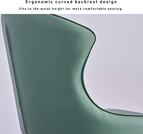 Eetkamerstoelen met Pu-kussen en metalen poten Mid Century Modern Accent Chair Gestoffeerde eetkamerstoelen voor Home Side Chair - Afbeelding 6