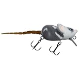 Illex Momouse Maus Wobbler White Grey Mouse