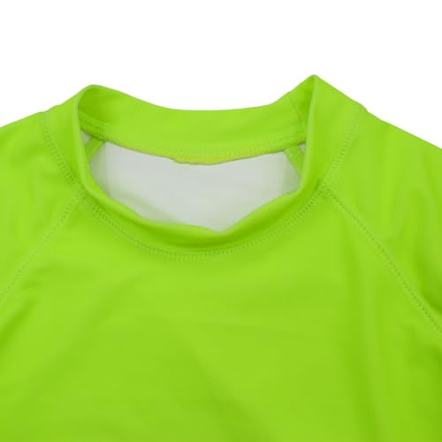 Image of Kids Short Sleeve Sunsuit Swimwear Boys Two Piece Rash-Guard-Sets Dinosaur Pattern