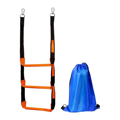 APLVFFZH Échelle de Corde Marine Polyvalente et pour Embarcations Conçue pour Les Bateaux Gonflables Pontons et Pêche Pratique pour La Baignade et, 3...