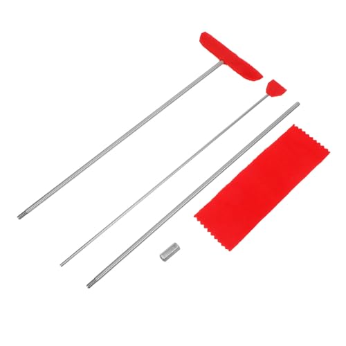 Kit d'outils de nettoyage piano Toddmomy en acier inoxydable avec 3 accessoires argentés