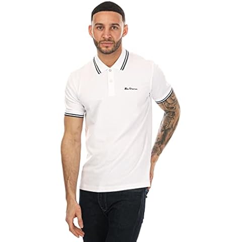Ben Sherman Men's Tipped Polo Shirt Cover
