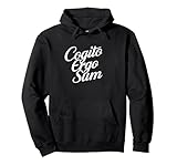 Photo Gallery cogito ergo sum felpa con cappuccio Photo Gallery cogito ergo sum felpa con cappuccio