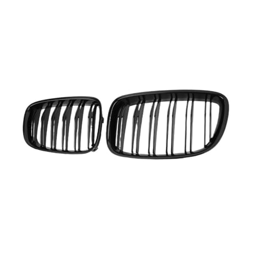 Parrilla delantera para coche Serie 5 GT F07 2010-2016, rejilla parachoques negro brillante