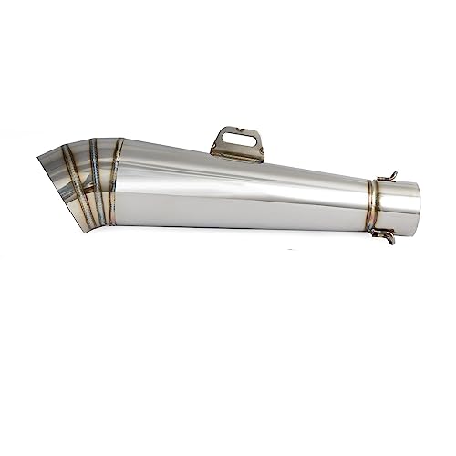 Tuyau d'échappement moto 38-51mm pour vos sorties en Yamaha MT07