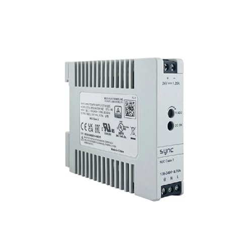 Alimentation à découpage compacte DRS-24V30W1NZ de 30W à haut rendement
