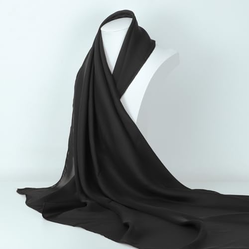 RIIQIICHY 35 Inch Head Scarf for Women Hair Scarf Like Silk Scarf Square Scarf Bandanas for Women4