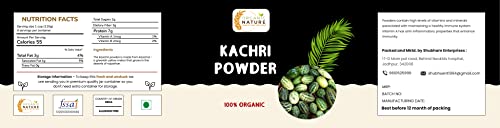 Organic Nature Kachri Powder, 200 Gram | Kaachri Powder for Cooking|Dried Kachri (Jar Pack)