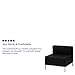 Flash Furniture HERCULES Imagination Series Contemporary Black LeatherSoft Middle Chair