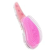 Conception anti-nœuds : fabriquée avec des matériaux spéciaux pour prévenir efficacement les nœuds, facilitant ainsi le coiffage. brosse à cheveux pour tout-petits, petite brosse pour cheveux mouillés