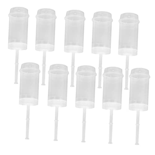 STOBAZA Cupcake Push Containers 10pcs Cake Push Tube Wedding Party Decorations Cake Cups Easy to Clean
