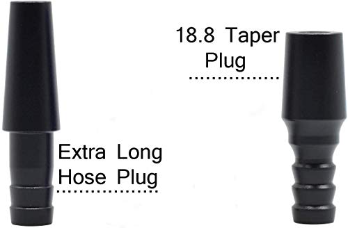Shisha-Schlauch Überlegener 100% waschbarer Silikon-Shisha-Schlauch mit abnehmbarem Aluminiumgriff Gefrorene Eisstangen… – Bild 5